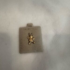 14K Gold vintage Teddy Bear Pendant